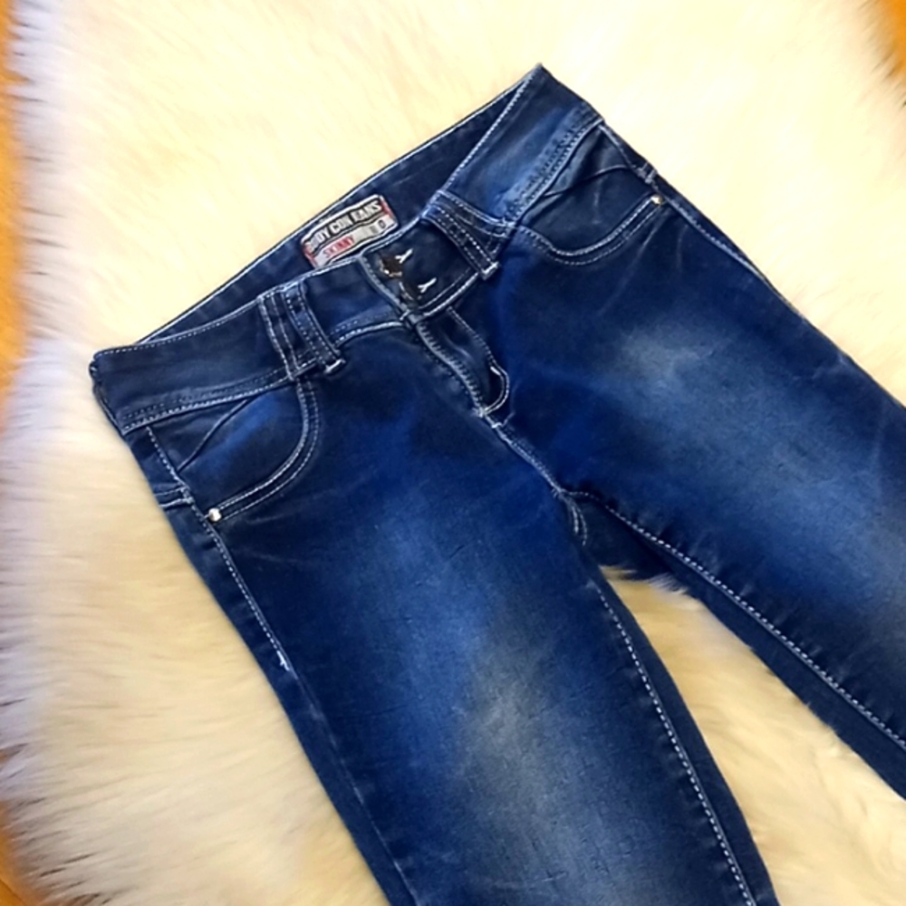 Amethyst Body Con  Skinny Jeans 👖-#1229